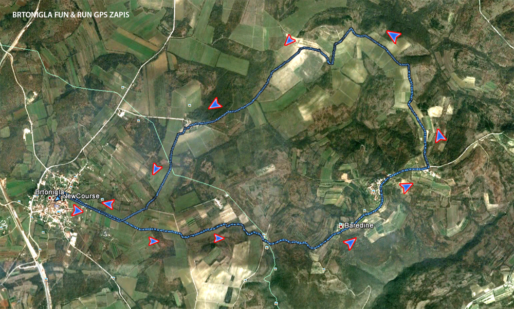 fun and run gps zapis